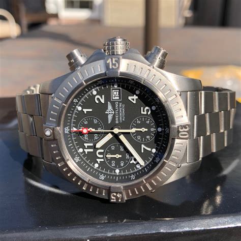 relogio breitling avenger titanium|breitling avenger watches.